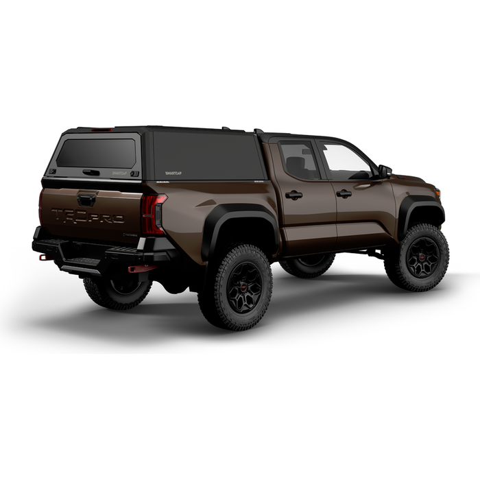 SmartCap Matte Black Truck Bed Cap EVOh Hatchback Series w/ Vertical Locks Model EH1312-MB