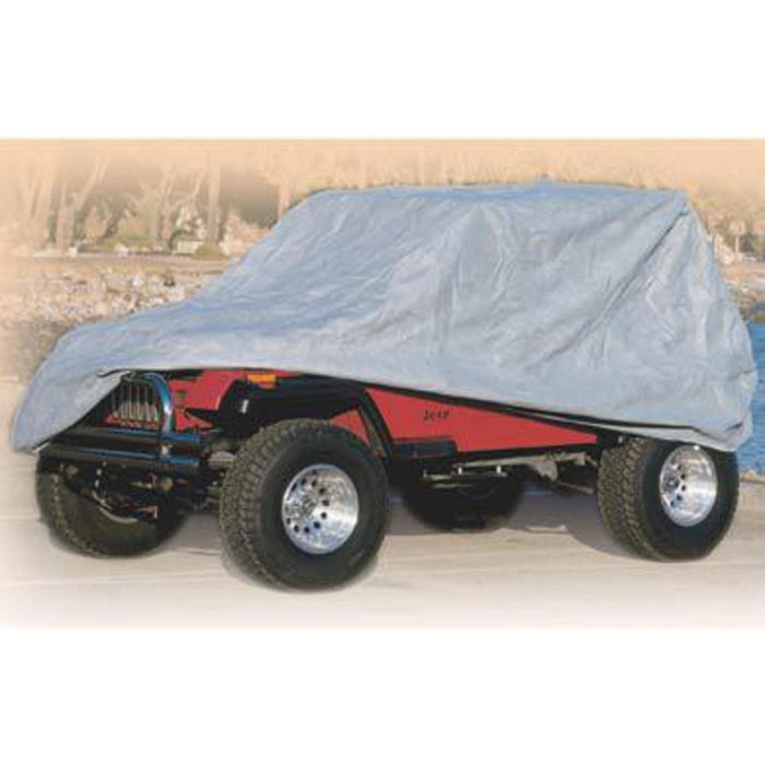 Smittybilt Complete Cover - W/Storage Bag, Lock & Cable - (55-06 CJ/Wrangler) Gray Model 803