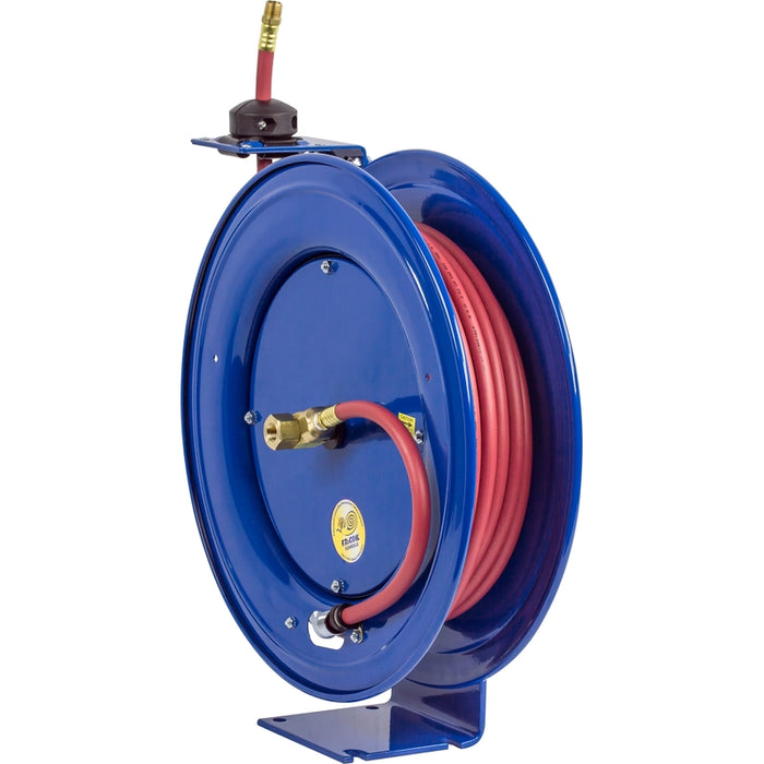 Coxreels EZ-SH Series Safety System Spring Driven Hose Reel 1/2 in. x 50 ft. - Hose Included 300 PSI Model EZ-SH-450