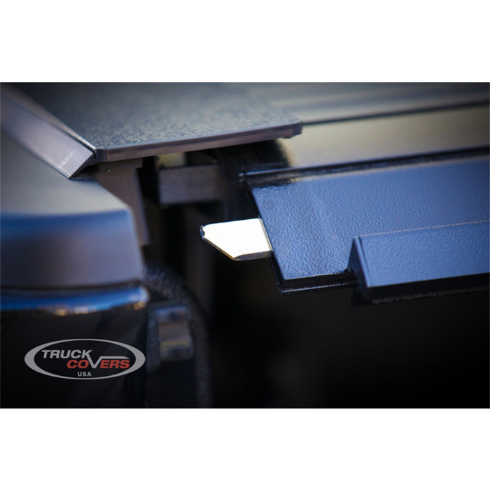Truck Covers USA American Roll Cover - Hard Retractable Roll-up Tonneau Cover Model CR404