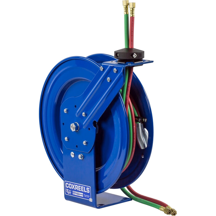 P-W Series Spring Driven Welding Hose Reel 1/4 in. x 40 ft. oxy-acet - Hose Included 200 PSI Model P-W-140