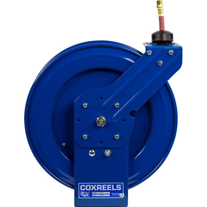 Coxreels P Series Performance Spring Driven Hose Reel 3/8 in. x 25 ft. - Hose Included 300 PSI Model P-LP-325
