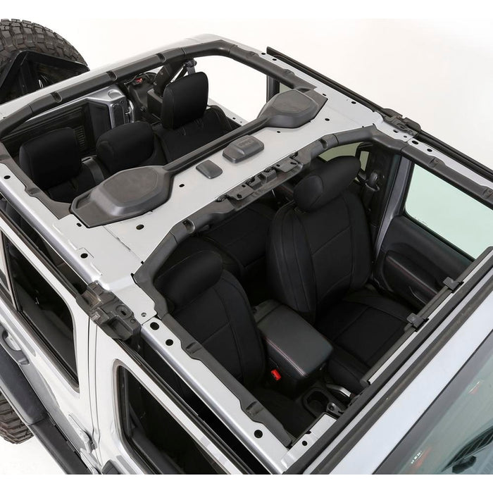 Smittybilt Neoprene Seat Cover Set Front/Rear – Black Gen 1 (2018+ JLU) Model 472101