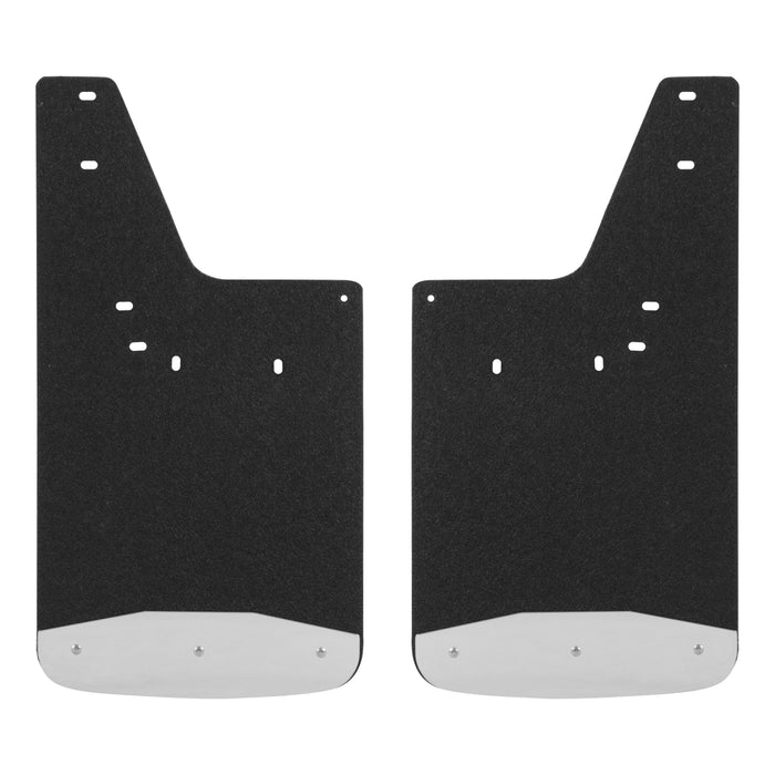 Luverne Front 12" x 23" Rubber Mud Guards, Select Dodge, Ram 1500 to 5500 (2 Flaps) Model 250932