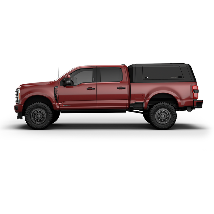 SmartCap Matte Black Truck Bed Cap EVOa Adventure Series w/ Horizontal Locks Model EA0315-MB