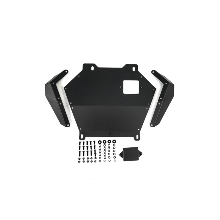 DV8 Offroad 2024-2026 Toyota Tacoma, Land Cruiser Rear Belly Skid Plate Model SPTT1-09