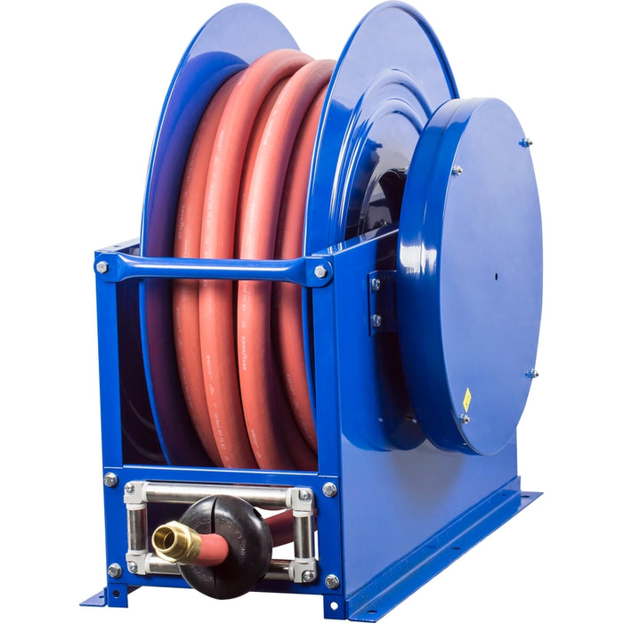 Coxreels SP Series High Capacity Spring Driven Hose Reel 1/2 in. x 100 ft. - Hose Included 2500 PSI Model SMP-4100