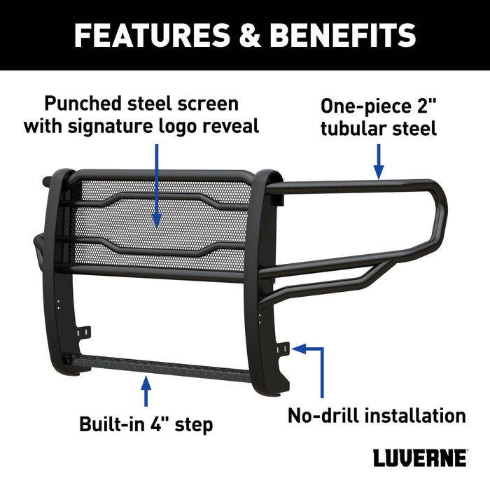 Luverne  Prowler Max Black Steel Grille Guard Select Ram 1500 Model 321805