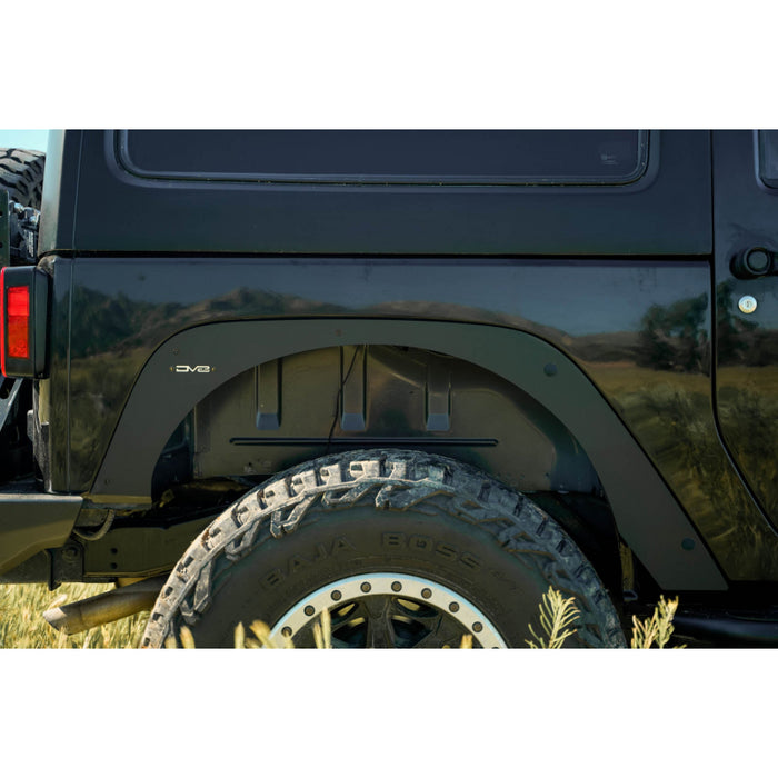 DV8 Offroad 2007-2018 Jeep Wrangler JK JKU Fender Flare Deletes Model FDJK-08
