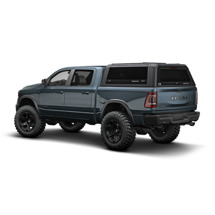 SmartCap Matte Black Truck Bed Cap EVO Sport Series w/ Vertical Locks Model EV1005-MB