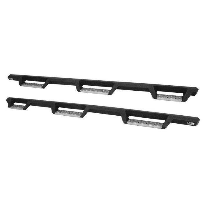 Westin HDX Drop Wheel to Wheel Side Steps Textured Black Stainless Steel For Double Cab Model 56-5345952