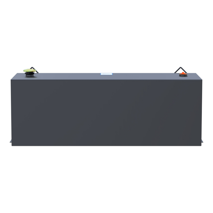 UWS Matte Black 100-Gallon Rectangle Steel Transfer Tank Model ST-100-RT-MB