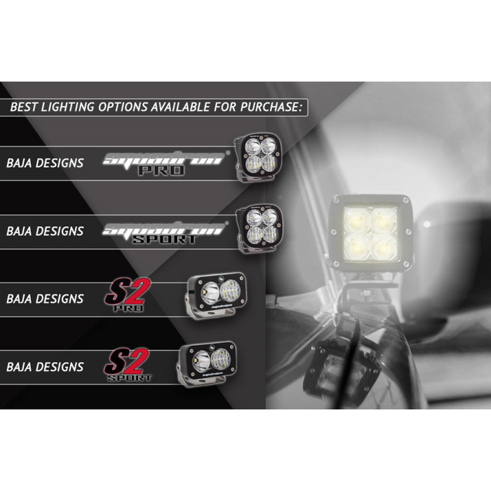 Rago Fabrication 2005-2017 2nd Gen Nissan Frontier Ditch Light Mounts Model R0415NFRONTDIT