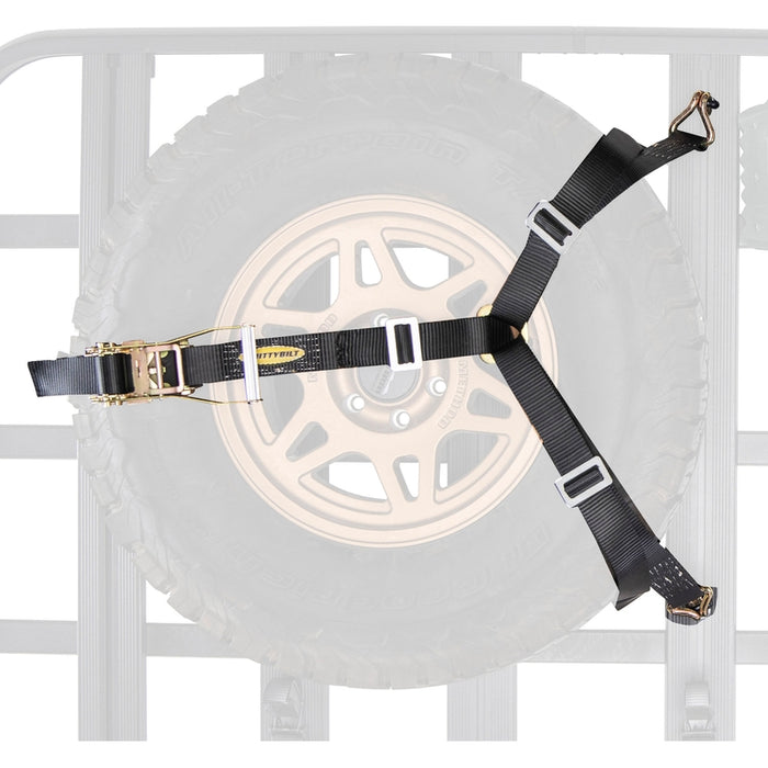 Smittybilt Defender Platform 3-Way Tire Strap Model DP802