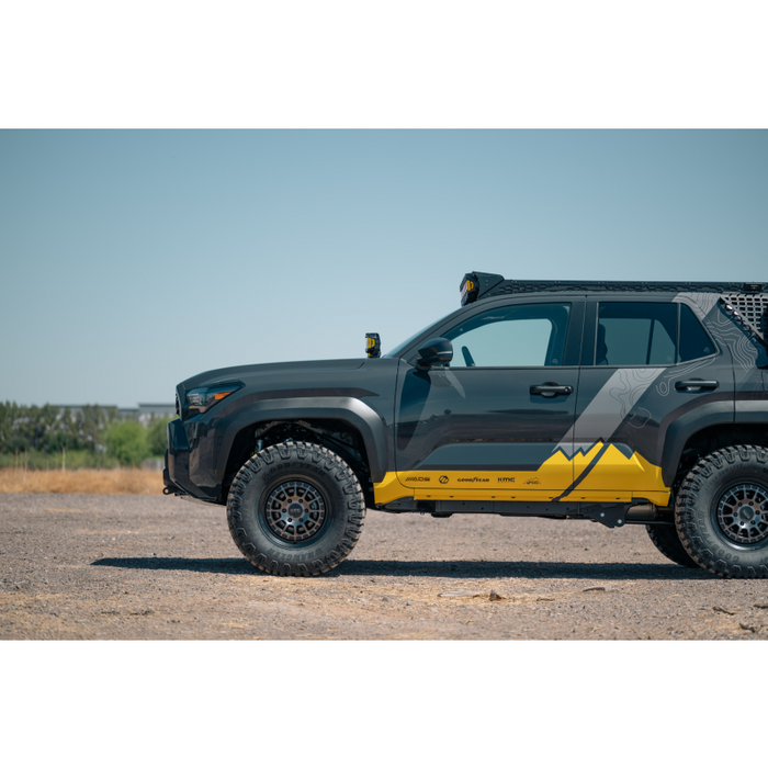 Rago Fabrication Toyota Roof Rack Baja Designs LP6 Round Light Mount Model AC710910301