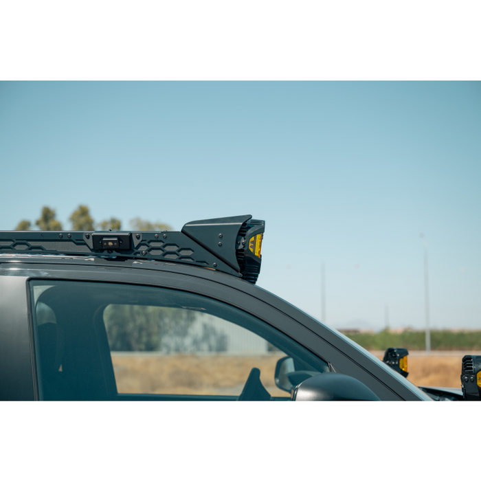 Rago Fabrication Toyota Roof Rack Baja Designs LP6 Round Light Mount Model AC710910301