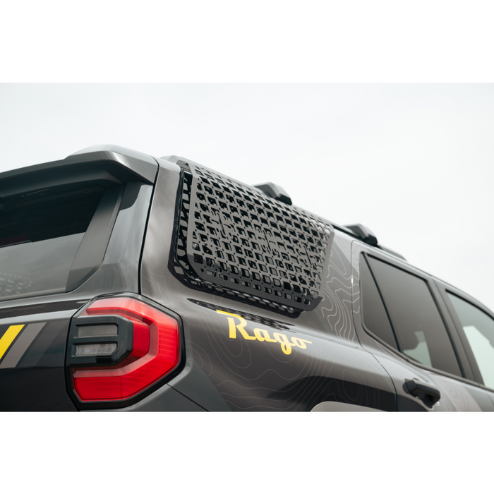 Rago Fabrication 2025+ Toyota 4Runner Exterior Molle Storage Panels for Factory Roof Rails - Passenger Side Model AC7109401NA