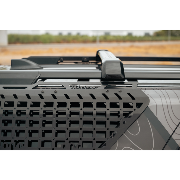 Rago Fabrication 2025+ Toyota 4Runner Exterior Molle Storage Panels for Factory Roof Rails - Passenger Side Model AC7109401NA