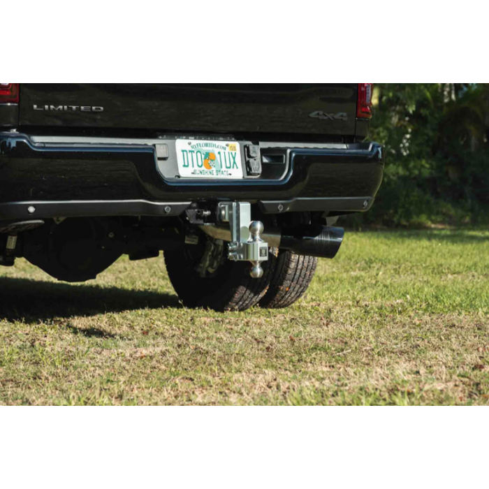 BulletProof Hitches 2.5" Aluminum Medium Duty 4" Drop/Rise Hitch - Stainless Ball Model AL254S