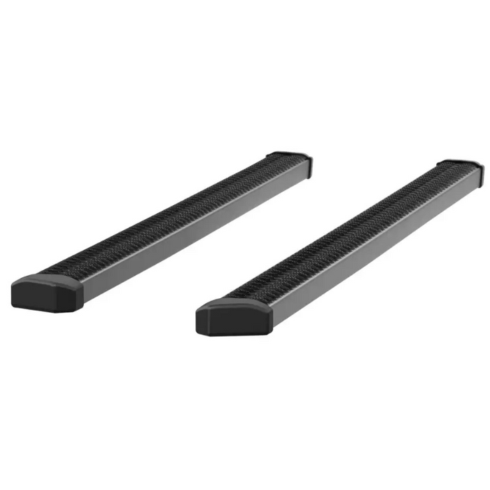 ARIES SlimGrip 5" x 78" Black Aluminum Running Boards (No Brackets) Model 216078