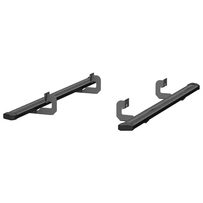ARIES SlimGrip 5" x 78" Black Aluminum Running Boards, Fits Select Ford F-150 Extended Cab Model 2559008