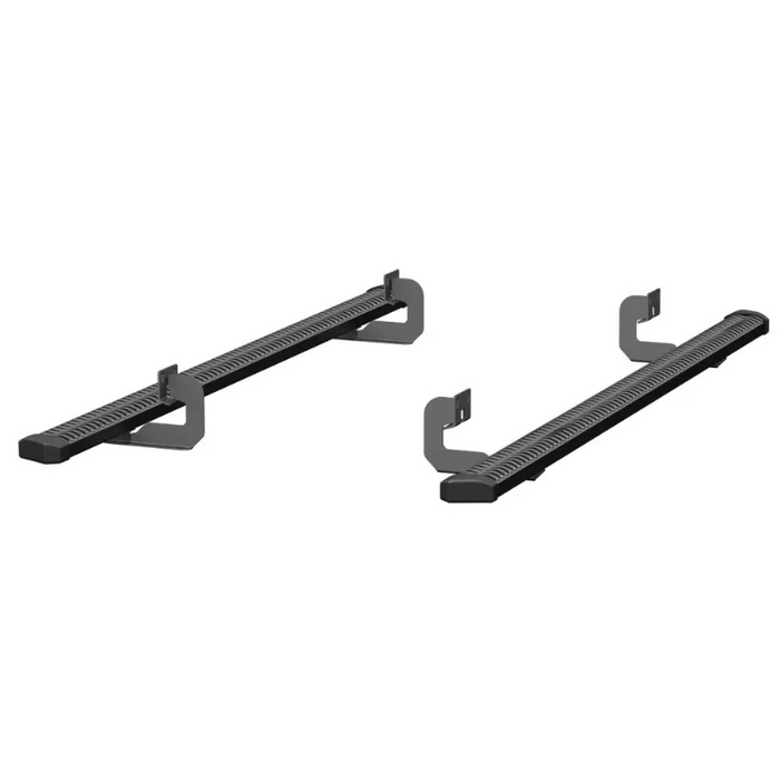 ARIES SlimGrip 5" x 88" Black Aluminum Running Boards, Fits Select Ford F-150 Crew Cab Model 2559009