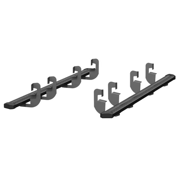 ARIES SlimGrip 5" x 88" Black Aluminum Running Boards, Fits Select Chevrolet Silverado, GMC Sierra Model 2559011