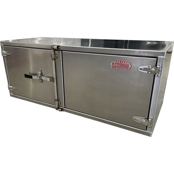 ATB Underbody Aluminum Toolbox Stainless Cam Lock Latch 18"H x 24"D x 48"W Model A-SR55-182448DL-S