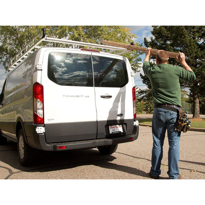 Prime Design AluRack For Ram ProMaster Regular Wheelbase Low Roof Anodized Aluminum Model AR1418