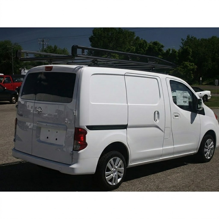 Prime Design AluRack Aluminum Roof Rack Black For RAM ProMaster With 1500 or 2500 Load Rating And 136 In Wheelbase With High Roof  Model AR1413-BLK