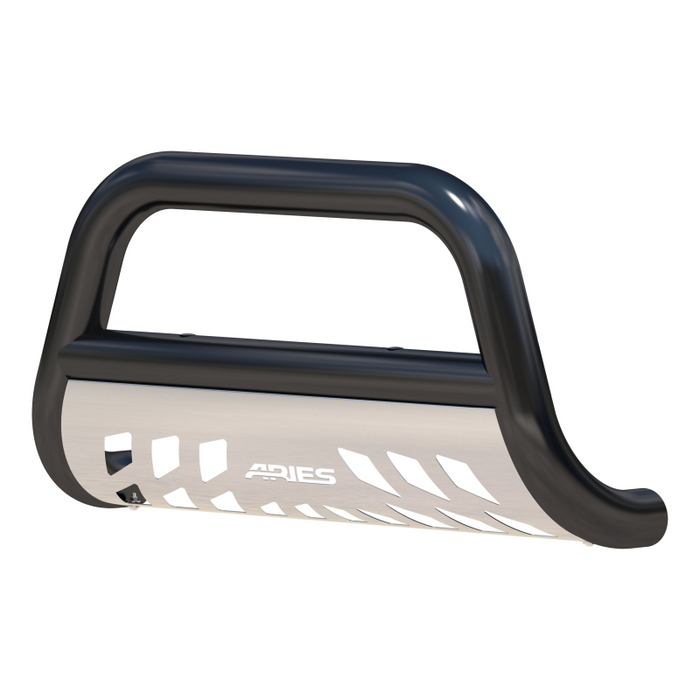 ARIES 3" Black Steel Bull Bar, Fits Select Chevrolet, GMC Model B35-4001