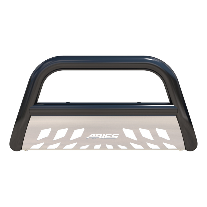 ARIES 3" Black Steel Bull Bar, Fits Select Chevrolet, GMC Model B35-4001