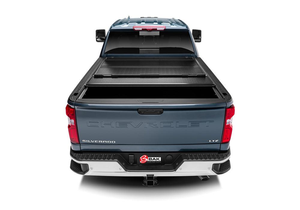 BAK BAKFlip G2 Hard Folding Truck Bed Tonneau Cover Fits -22 GM Silverado, Sierra HD 2500/3500 6.10ft Bed Model 226133