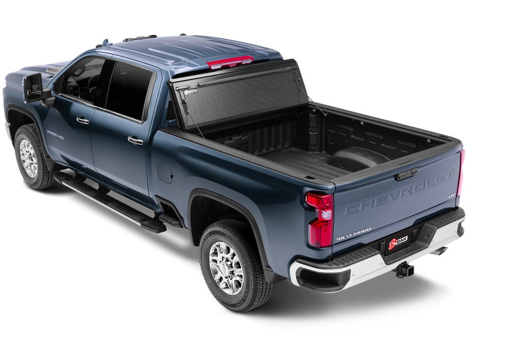 BAK BAKFlip G2 Hard Folding Truck Bed Tonneau Cover Fits -22 GM Silverado, Sierra HD 2500/3500 6.10ft Bed Model 226133