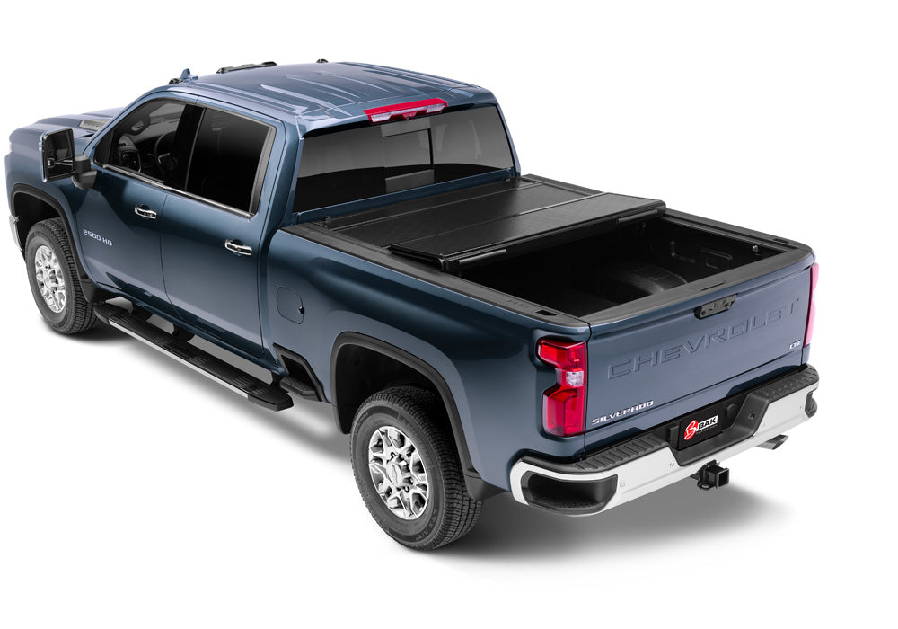 BAK BAKFlip G2 Hard Folding Truck Bed Tonneau Cover Fits -22 GM Silverado, Sierra HD 2500/3500 6.10ft Bed Model 226133