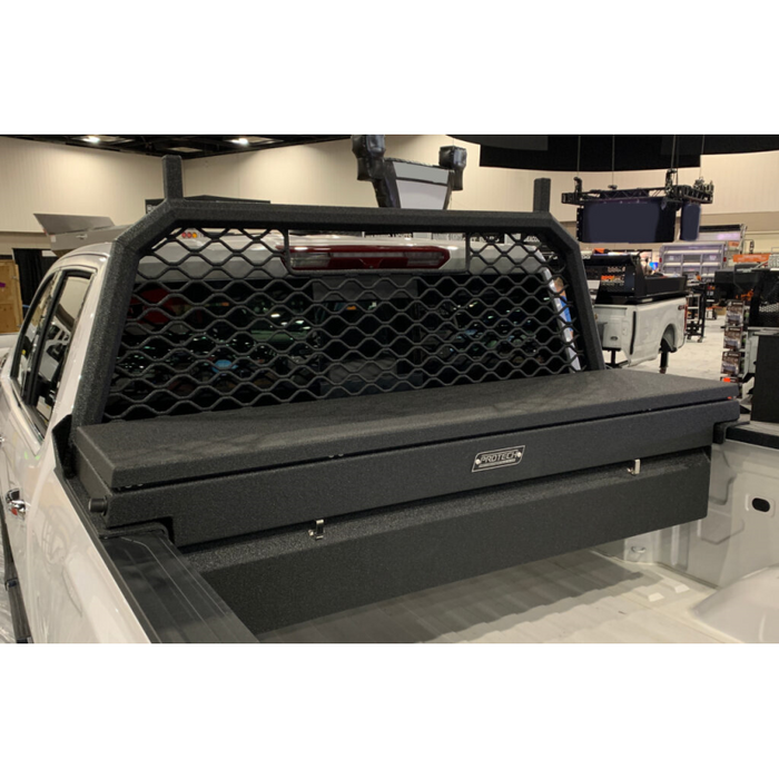 ProTech Crossover 18X20X70 Single Lid Box Textured Black Steel ProTech Crossover 18X20X70 Single Lid Box Textured Black Steel
