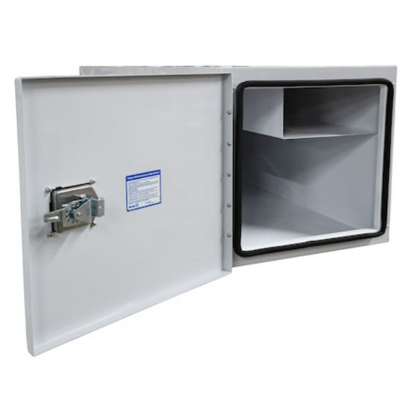 Buyers Products 24x24x86 Tunnel Box White Steel BP242486W