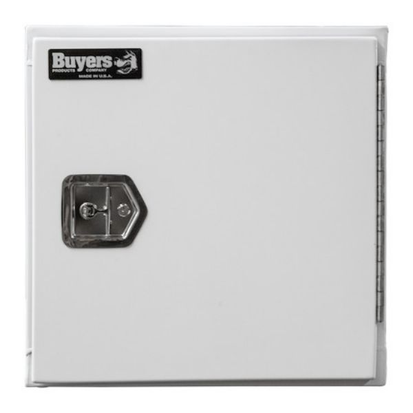 Buyers Products 24x24x96 Tunnel Box White Steel BP242496W