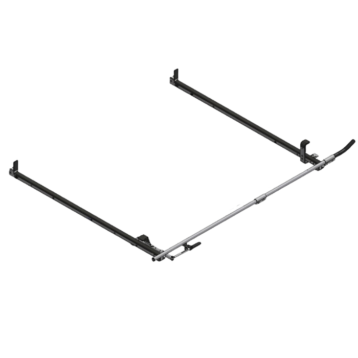 Prime Design ErgoRack Base-Clamp Rack, For Fullsize / Midsize Pickups W/ Toppers, 6 FT Channel, 62 In Crossbars Model BC-PU2-62-M