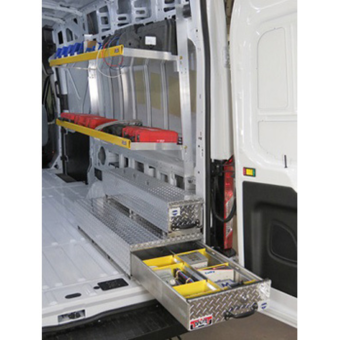 Brute Van Folding Shelves Aluminum 21 In X 56 In For Select RAM ProMaster Model HFS2156P