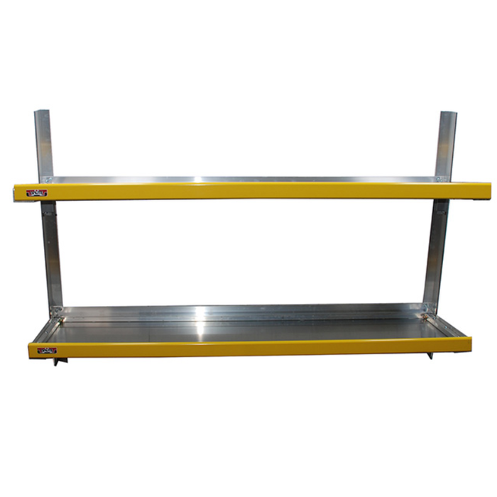 Brute Van Folding Shelves Aluminum 21 In X 72 In For Select Ford Transit Model HFS2172T