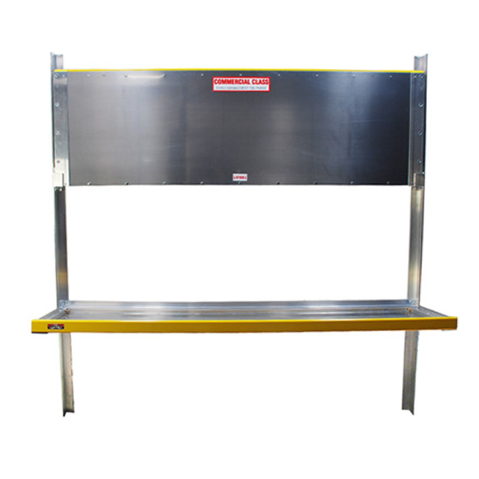 Brute Universal 72 In Van Folding Shelves Aluminum Model HFS2472