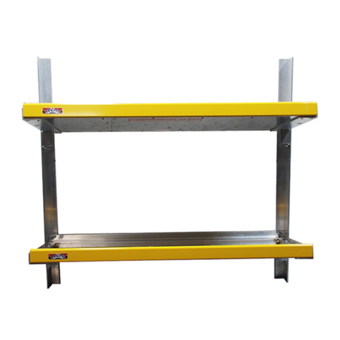 Brute Van Folding Shelves Aluminum 21 In X 48 In For Select Ford Transit Model HFS2148T