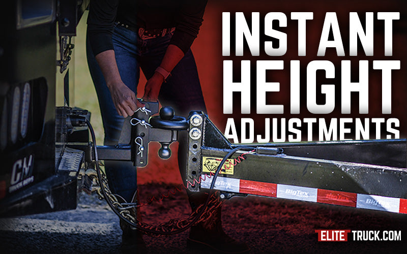Adjustable for Perfect Level Towing