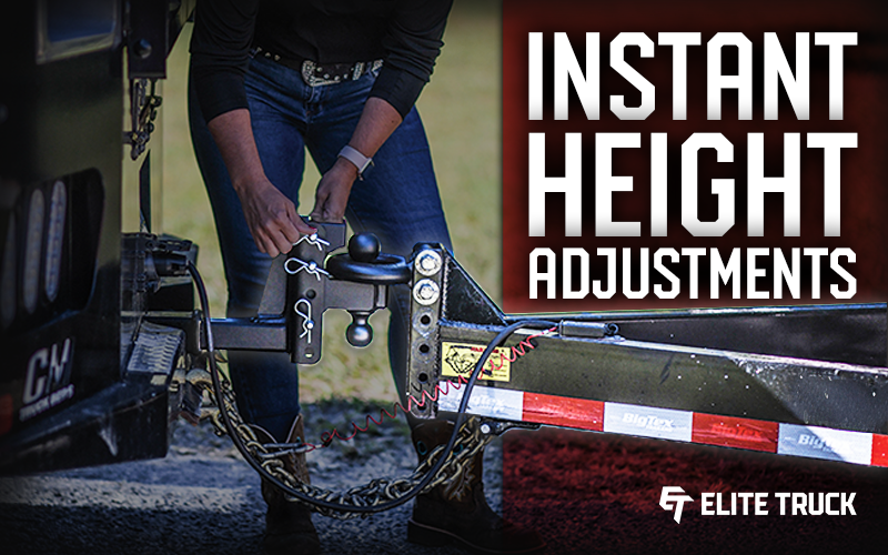 Adjustable for Perfect Level Towing