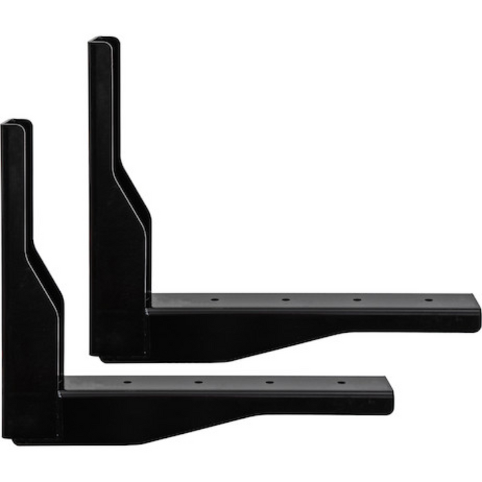 Buyers Products Pro Series Gloss Black Structural Steel Mounting Brackets, For Use With 18x18 Underbody Truck Boxes Model 1701018