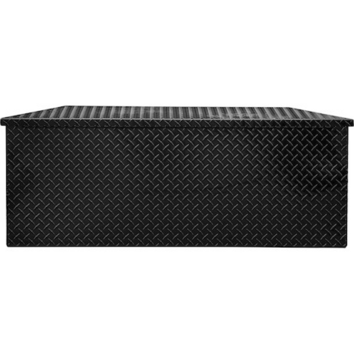 Buyers Products 49 Inch Wide Gloss Black Diamond Tread Aluminum Trailer Tongue Truck Box Model 1721388