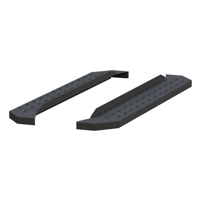 ARIES RidgeStep 6-1/2" x 53" Black Steel Running Boards (No Brackets) Model C2853