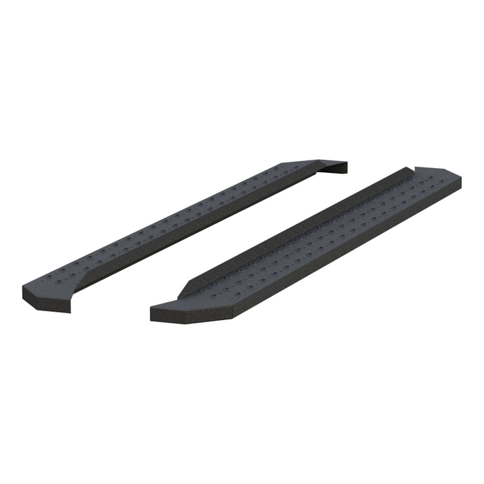 ARIES RidgeStep 6-1/2" x 85" Black Steel Running Boards (No Brackets) Model C2885
