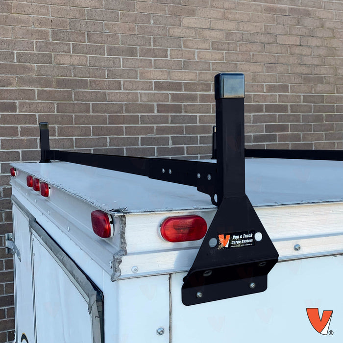 Vantech 3-Bar Black Steel (94"- 102") Side Mount Rack System Box Truck / Trailer Model C46003160B